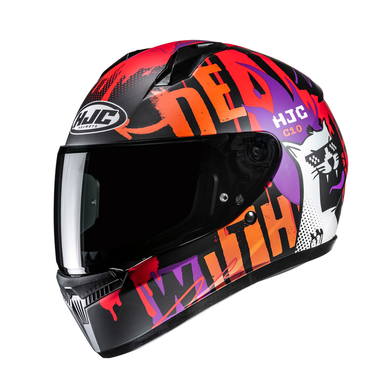 Kask Integralny HJC C10 Fop Czarny/Czerwony M