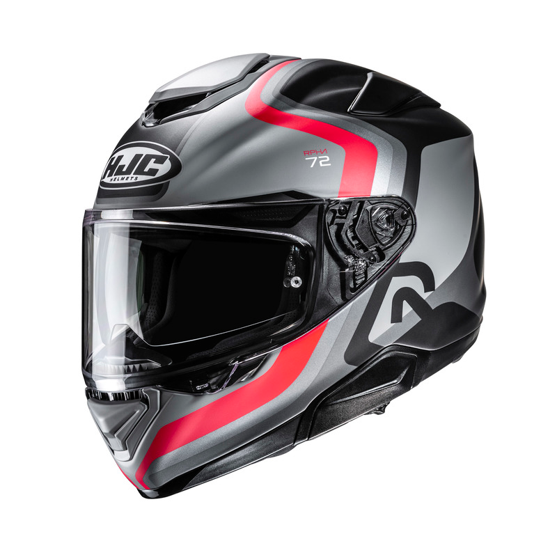 Kask Integralny HJC RPHA72 Ernem Szary/Czerwony L