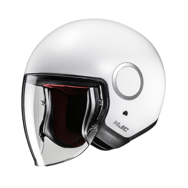 Kask Otwarty HJC RPHA40 Solid Pearl Biały M