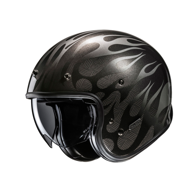 Kask Otwarty HJC V31 Firo Czarny M
