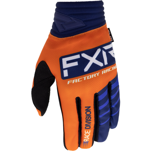 Rękawice cross FXR Prime MX Pomarańczowy/Granatowy S