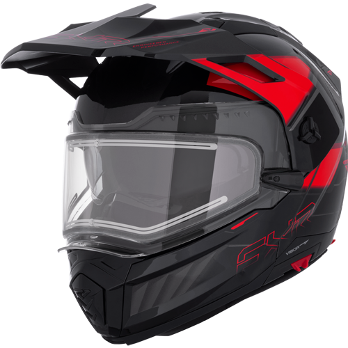 Kask Cross FXR Maverick X Pro Czarny/Czerwony 3XL