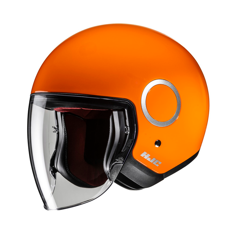Kask Otwarty HJC RPHA40 Solid Tramonto Pomarańczowy M