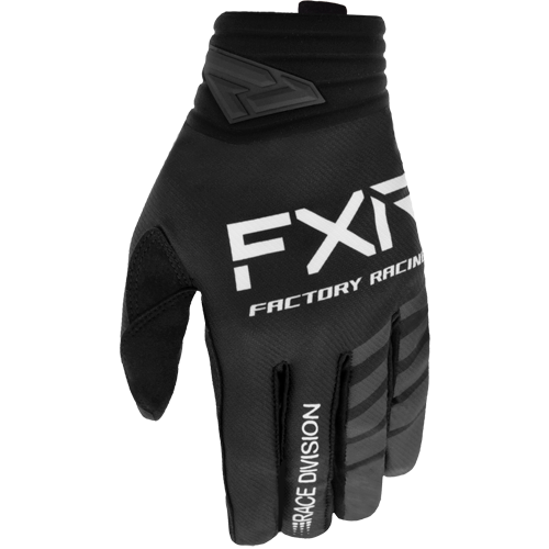 Rękawice cross FXR Prime MX Czarny/Biały XL