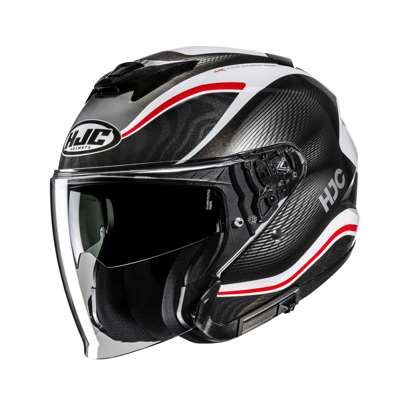 Kask Otwarty HJC I31 Depe Czarny/Biały M