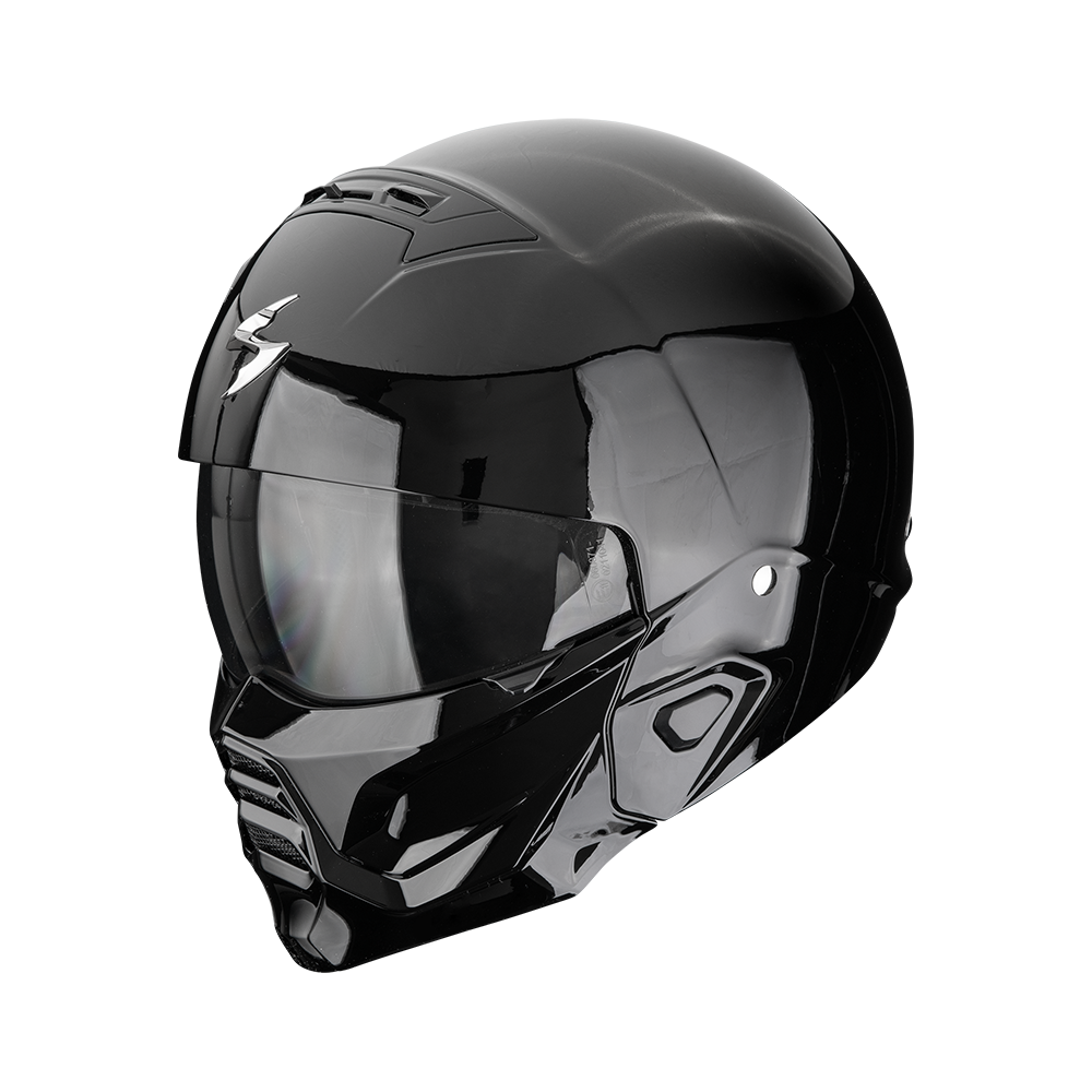 Kask Szczękowy Scorpion Exo Exo-Combat II Solid Matt Czarny 2XL