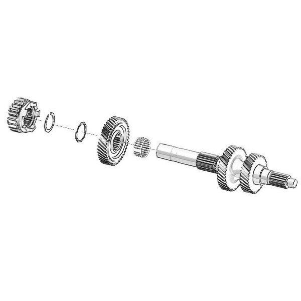 Main Shaft Assy – Zespół wałka głównego (wejściowego) SWM Stormbreaker OEM: 15020165