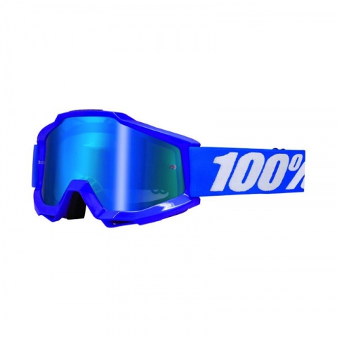 100% Accuri Goggles - Reflex Blue / Mirror Blue Lens GOGLE