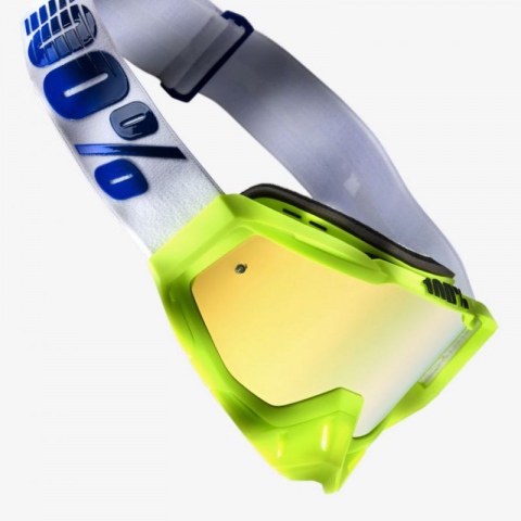 100% gogle Racecraft GP21 (Gold Mirror Lens)