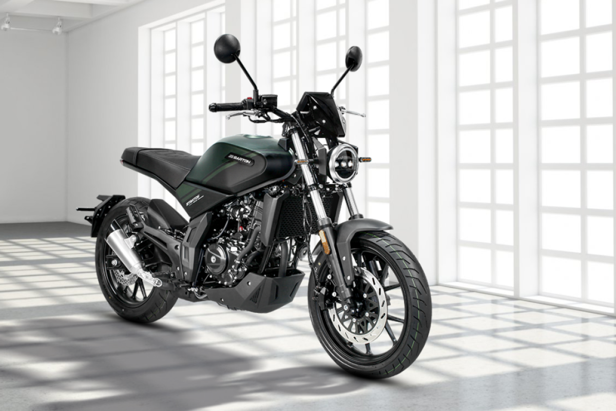 Barton Motors przedstawia nowy model - Stratos: neoklasyczny motocykl klasy 125