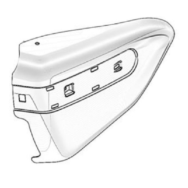 Left Side Cover – Lewa osłona boczna SWM Stormbreaker 53026603