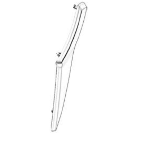 Lewa dolna dekoracyjna osłona zbiornika paliwa – czarna SWM 53390237 | Lower Decorative Block LH, Fuel Tank (Black)