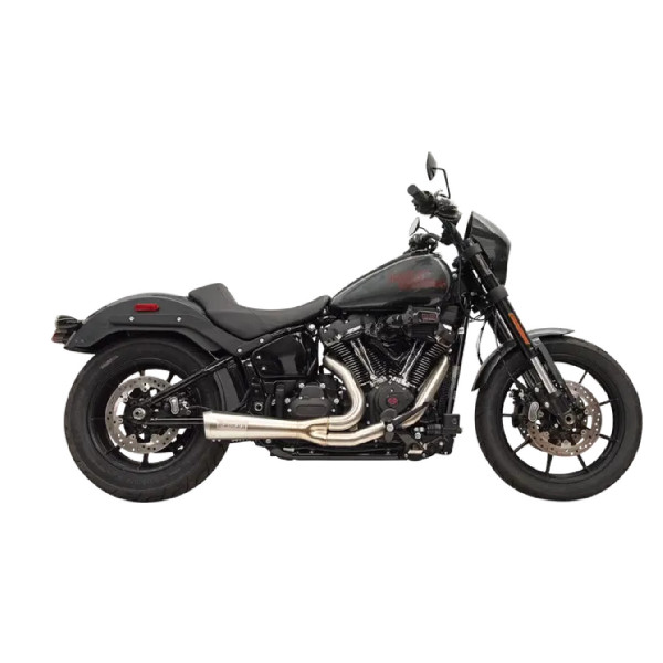 UKŁAD WYDECHOWY – TŁUMIK BASSANI XHAUST 2-1 SHORT RIPPER HARLEY-DAVIDSON SOFTAIL 2018-UP STAINLESS