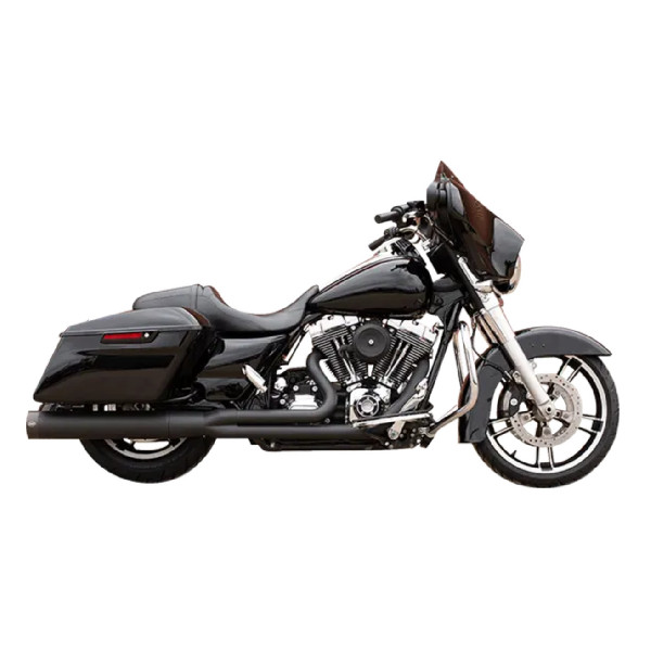 UKŁAD WYDECHOWY – TŁUMIK S&S CYCLE SIDEWINDER 2-1 BLACK HARLEY-DAVIDSON TOURING 2007-2016 50-STATE