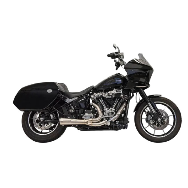 UKŁAD WYDECHOWY – TŁUMIK BASSANI XHAUST 2-1 SHORT RIPPER Z MEGAFONEM HARLEY-DAVIDSON SOFTAIL 2021-2025 STAINLESS