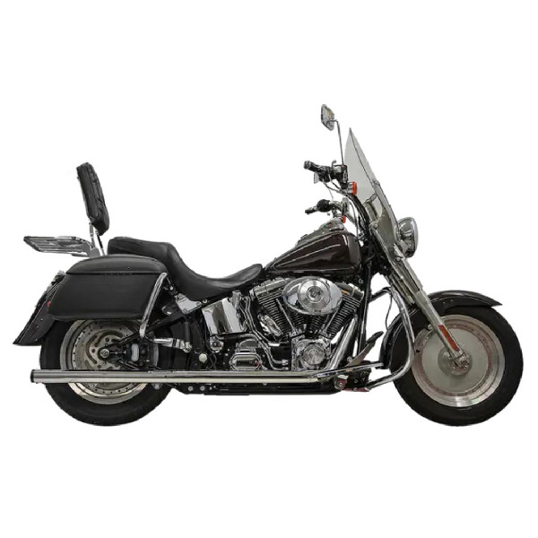 UKŁAD WYDECHOWY – TŁUMIK BASSANI XHAUST DRAG PIPE DUALS HARLEY-DAVIDSON SOFTAIL 1986-2017 CHROME