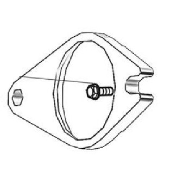 Intake Pipe Mounting Plate – Płyta montażowa rury dolotowej SWM Stormbreaker OEM: 73032953