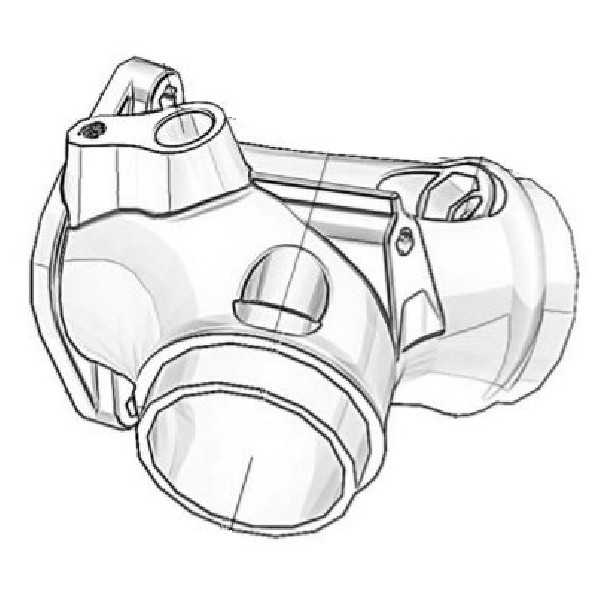 Intake Pipe – Rura dolotowa SWM Stormbreaker MY2024 1200  Kod OEM: 18031154