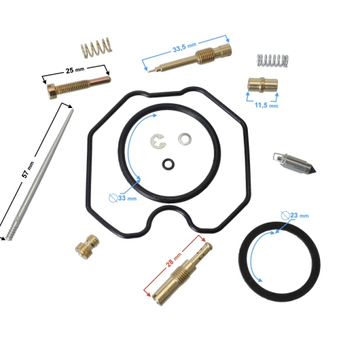 Zestaw naprawczy gaźnika ATV 200