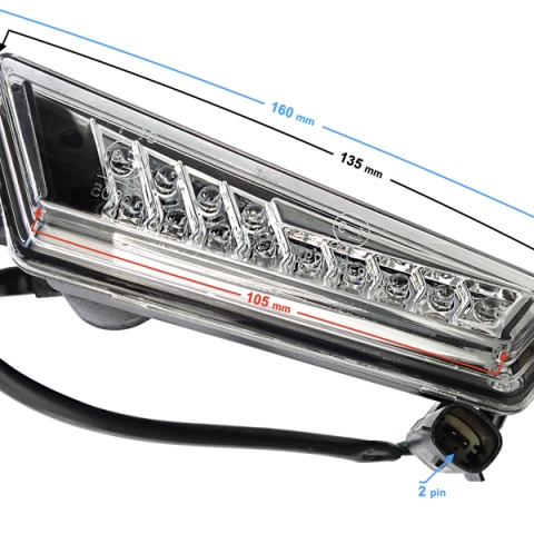 Przedni kierunkowskaz lewy do Hisun Tactic 550