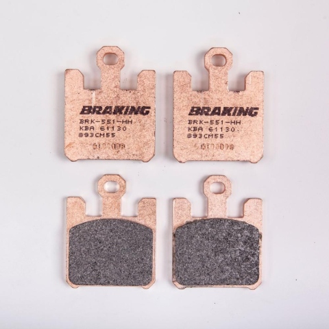 KLOCKI HAMULCOWE BRAKING SINTERED 893CM55 PRZEDNIE