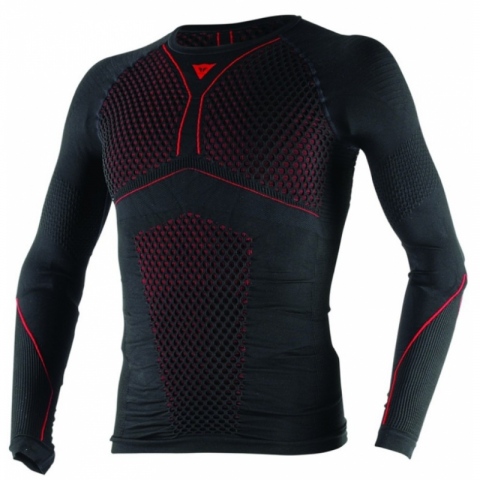DAINESE PODKOSZULEK TERMOAKTYWNY D-CORE THERMO TEE CZARNY/CZERWONY LS L