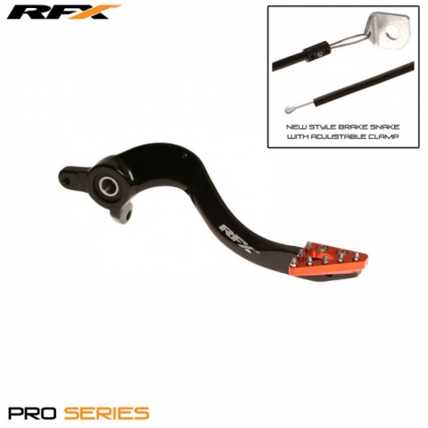 DŹWIGNIA HAMULCA TYLNEGO RFX KTM SX SXF 07-15 EXC EXCF 07-17