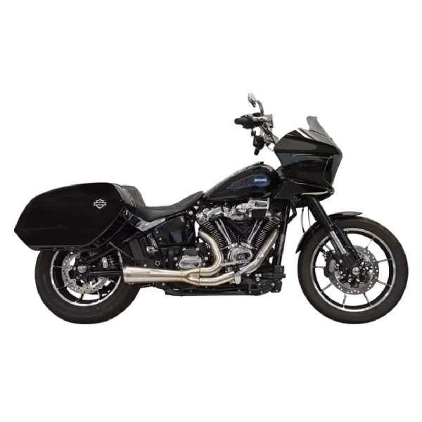 UKŁAD WYDECHOWY – TŁUMIK BASSANI XHAUST 2-1 SHORT RIPPER MEGAPHONE HARLEY-DAVIDSON SOFTAIL 2021-2025 STAINLESS 49 STATE