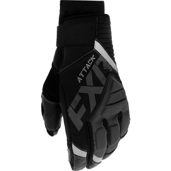 Rękawice zimowe Attack Lite BLACK FXR Rozmiar L