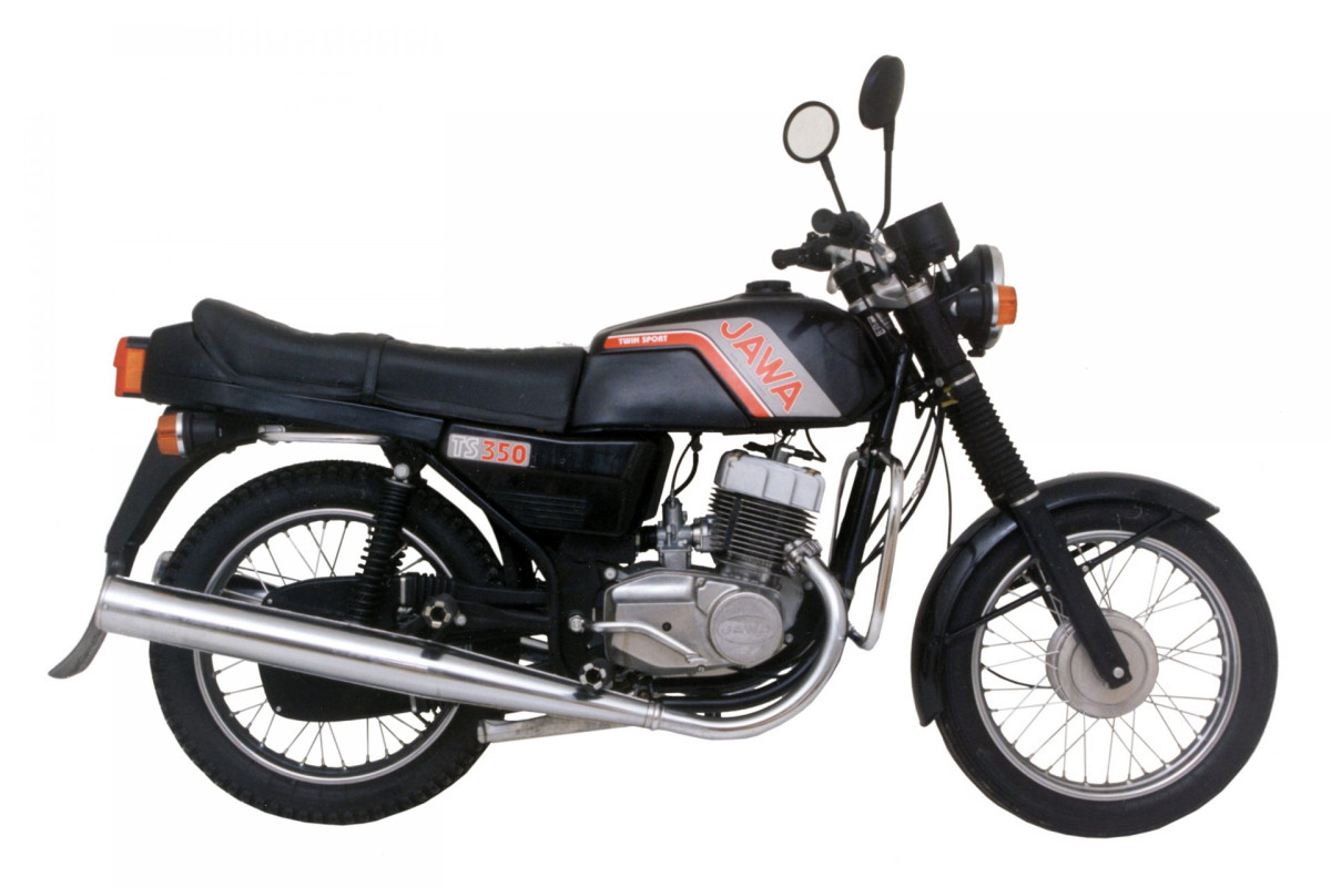Jawa TS350 - zabytkowy motocykl