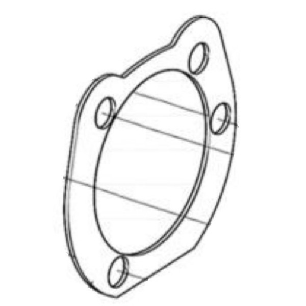 Gasket – Wewnętrzna uszczelka papierowa filtra powietrza SWM Stormbreaker OEM: 18170154