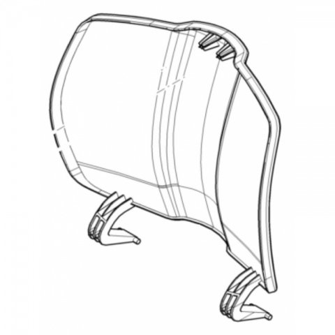 Glove compartment door Verde lattementa-67361800VK