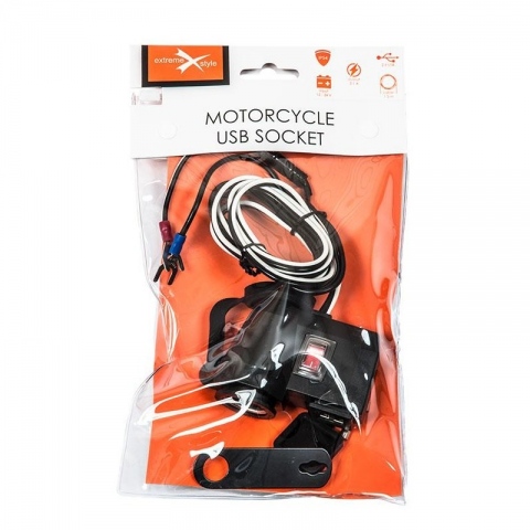 GNIAZDO USB EXTREME MOTOCYKLOWE MUS04-L