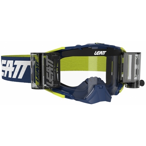 GOGLE LEATT VELOCITY 6.5 GRANATOWO ŻÓŁTE