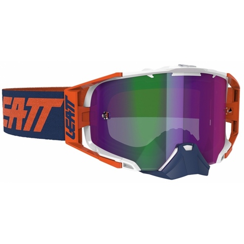 GOGLE LEATT VELOCITY 6.5 POMARAŃCZOWO GRANATOWE