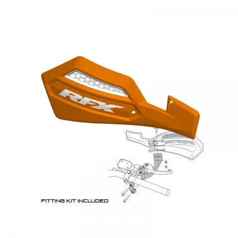 Handbary  OSŁONA DŁONI ENDURO MX SPRZĘT RFX RFX 1 Series Handguards  Inc Fitting Kit