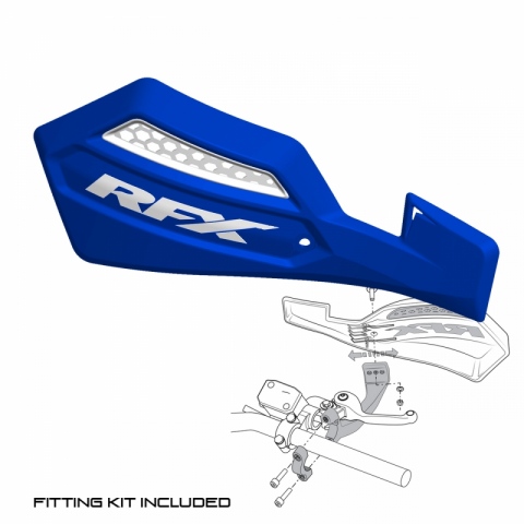 Handbary  OSŁONA DŁONI ENDURO MX SPRZĘT RFX RFX 1 Series Handguards  Inc Fitting Kit