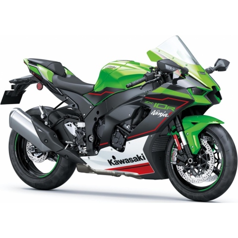 KAWASAKI NINJA ZX-10R 2022  Lime Green / Ebony / Pearl Blizzard White