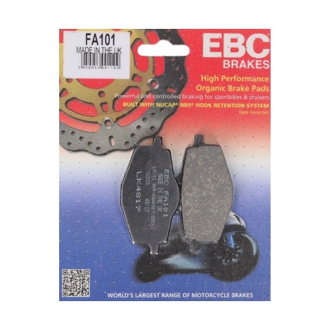 KLOCKI HAMULCOWE EBC FA101