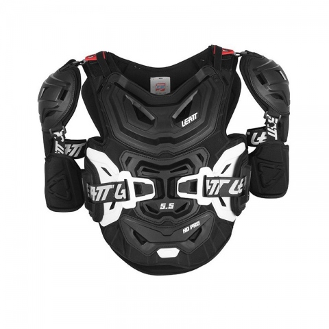LEATT OSŁONA KLATKI PIERSIOWEJ CHEST PROTECTOR 5.5 PRO HD BLACK KOLOR CZARNY