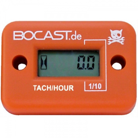 LICZNIK MOTOGODZIN BOCAST BZ 02 POMARAŃCZOWY