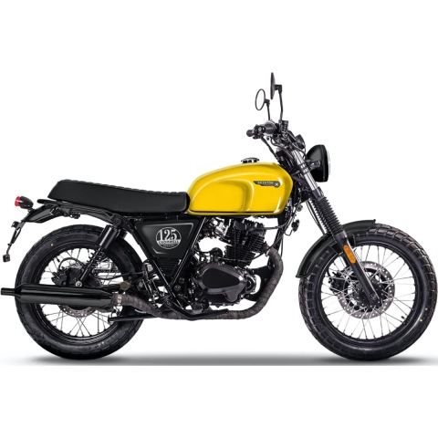 MOTOCYKL BRIXTON Cromwell 125 Submarine Yellow