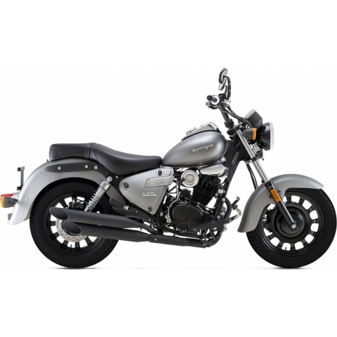 MOTOCYKL KEEWAY SUPERLIGHT 125 LIMITED kolor SREBRNY MAT
