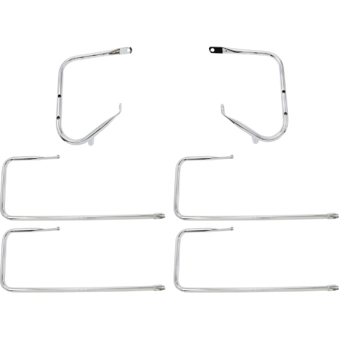 OCHRANIACZE OSŁONY SAKW CHOPPER ZESTAW SZYN BOCZNYCH DRAG SPECIALTIES SADDLEBAG GUARDS SIDE RAIL KITS HARLEY DAVIDSON