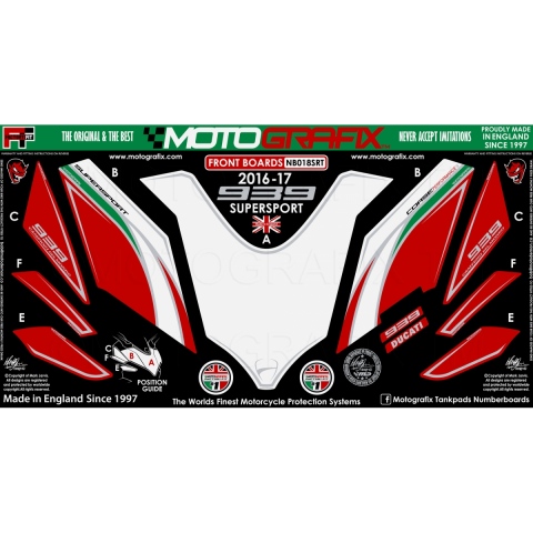 OKLEINA PRZÓD DUCATI SUPERSPORT 939 2016-2019