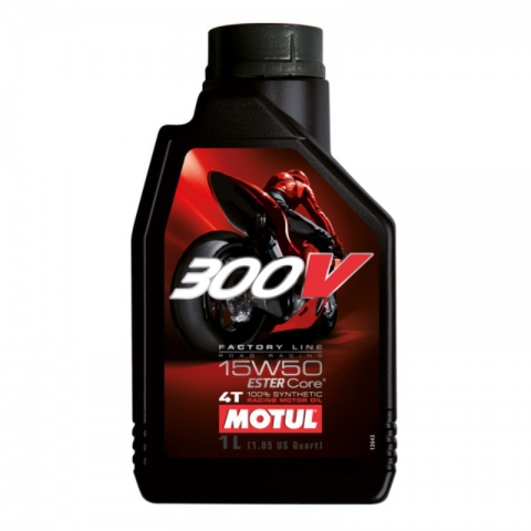 OLEJ MOTUL 300V 15W50 FACTORY LINE 1L