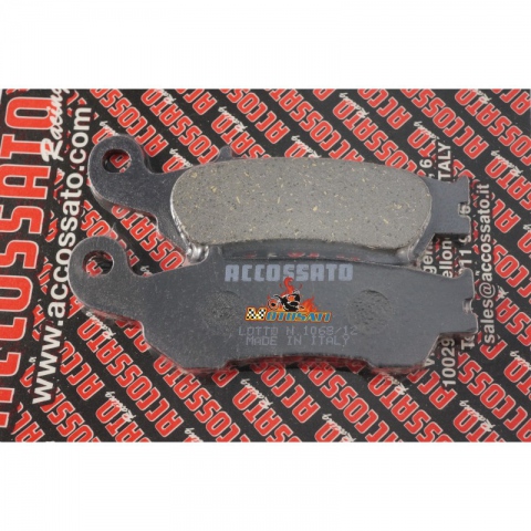 ORGANICZNE KLOCKI HAMULCOWE PRZÓD Yamaha YZ125 YZ250 YZF250 YZRF450 08-19