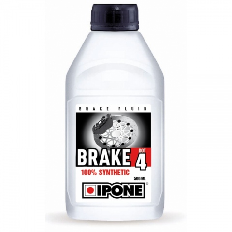 PŁYN HAMULCOWY BRAKE FLUID DOT 4 500ML ZGODNY RÓWNIEŻ Z DOT 3 IPONE 