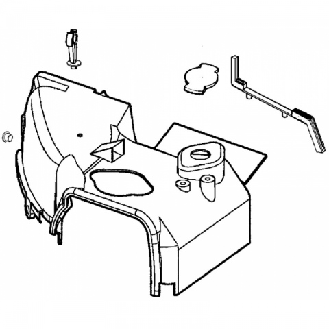 SHROUD ASSY B 1963A-AAD2-C00 