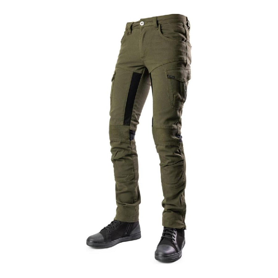 Spodnie jeans City Nomad Trooper Oliwkowy XL